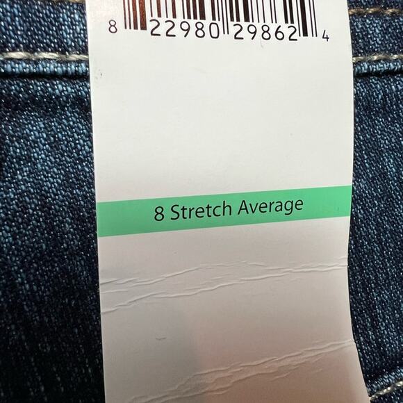 NWT Gloria Vanderbilt Jeans - Amanda Blue Straight Leg Classic Fit - 8 - Picture 5 of 12